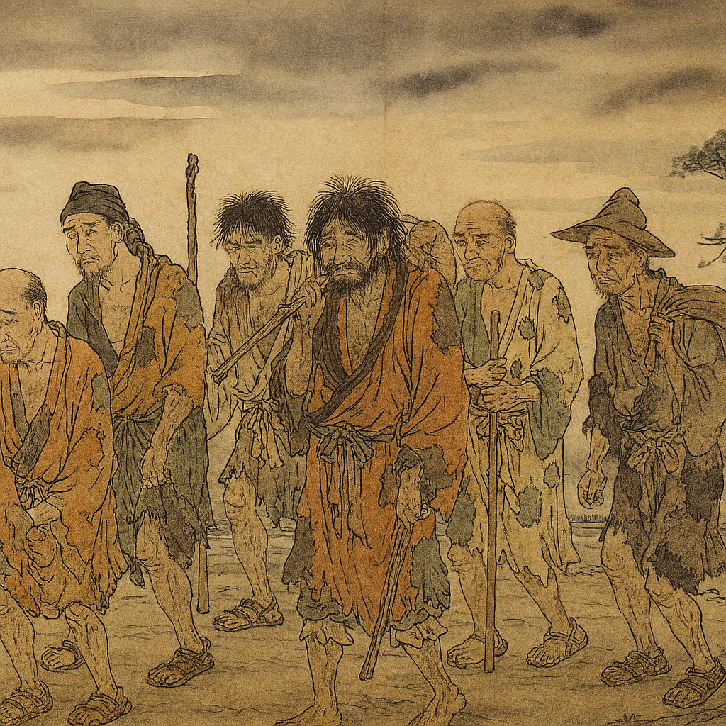 ・第16次遣唐使船の第一船難民 (30余日を奇跡的に生存)
ー画:空海ー